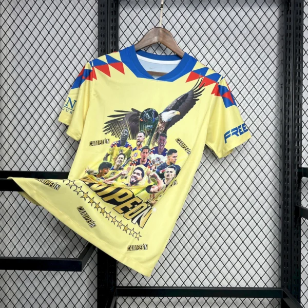 Camisa América 15 Comemorativa Edição Campeã Amarela 2024/25 Torcedor