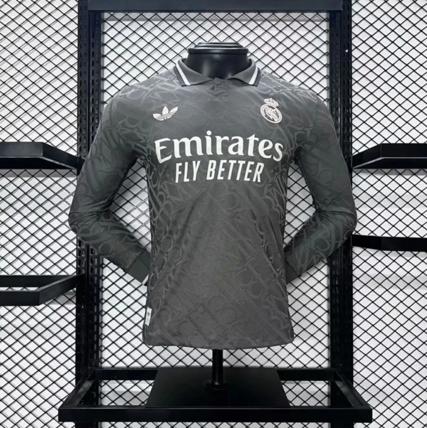 Camisa Real Madrid III 2024/25 Manga Longa Jogador