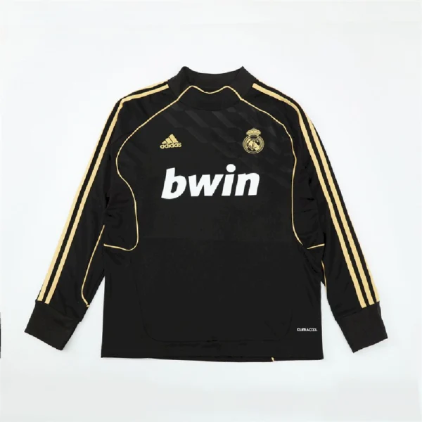 Moletom Unissex Meio-Zíper Retrô Real Madrid 2011/12
