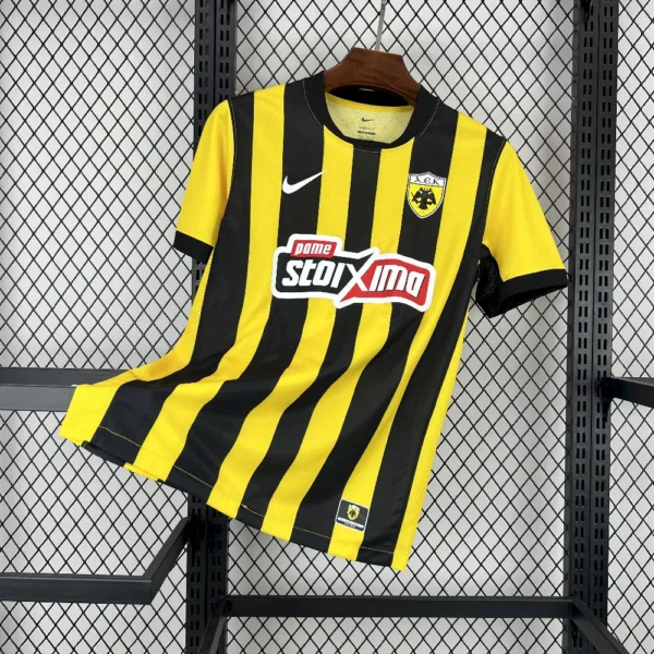 Camisa AEK Atenas I 2025/26 Torcedor