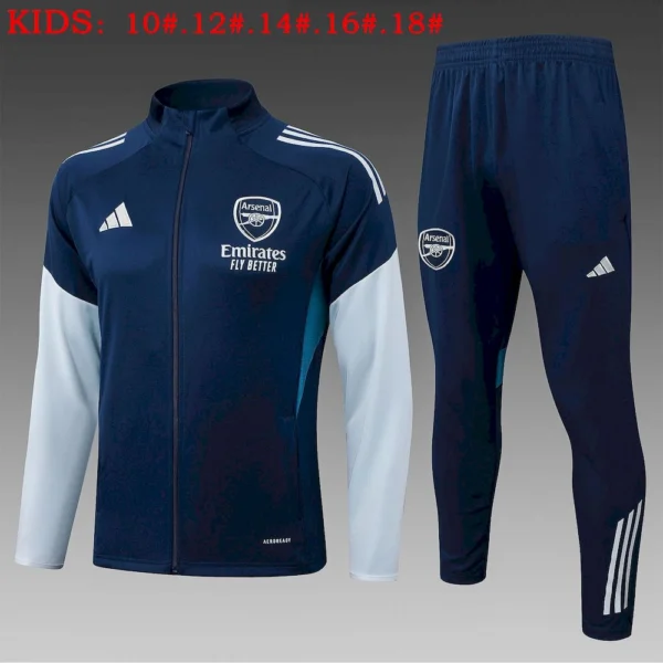 Agasalho Infantil Arsenal 2025/26 (Jaqueta + Calça)