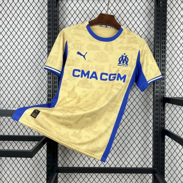 Camisa Olympique de Marseille IV 2025/26 Torcedor