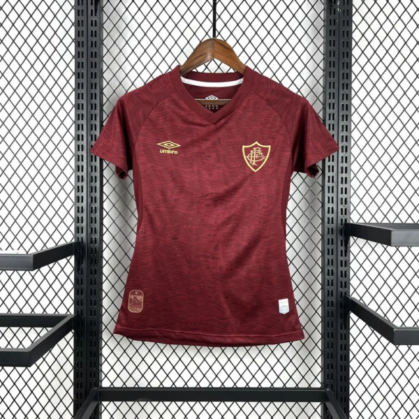 Camisa Feminina Fluminense III 2025/26 Torcedor