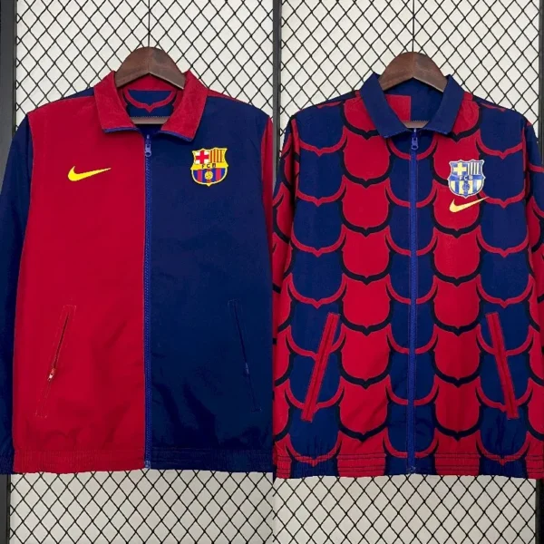 Jaqueta Corta-Vento Barcelona Dupla Face 2024/25