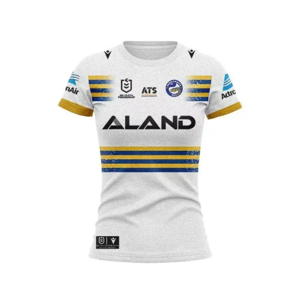 Camisa Feminina de Rugby Parramatta Eels II 2024